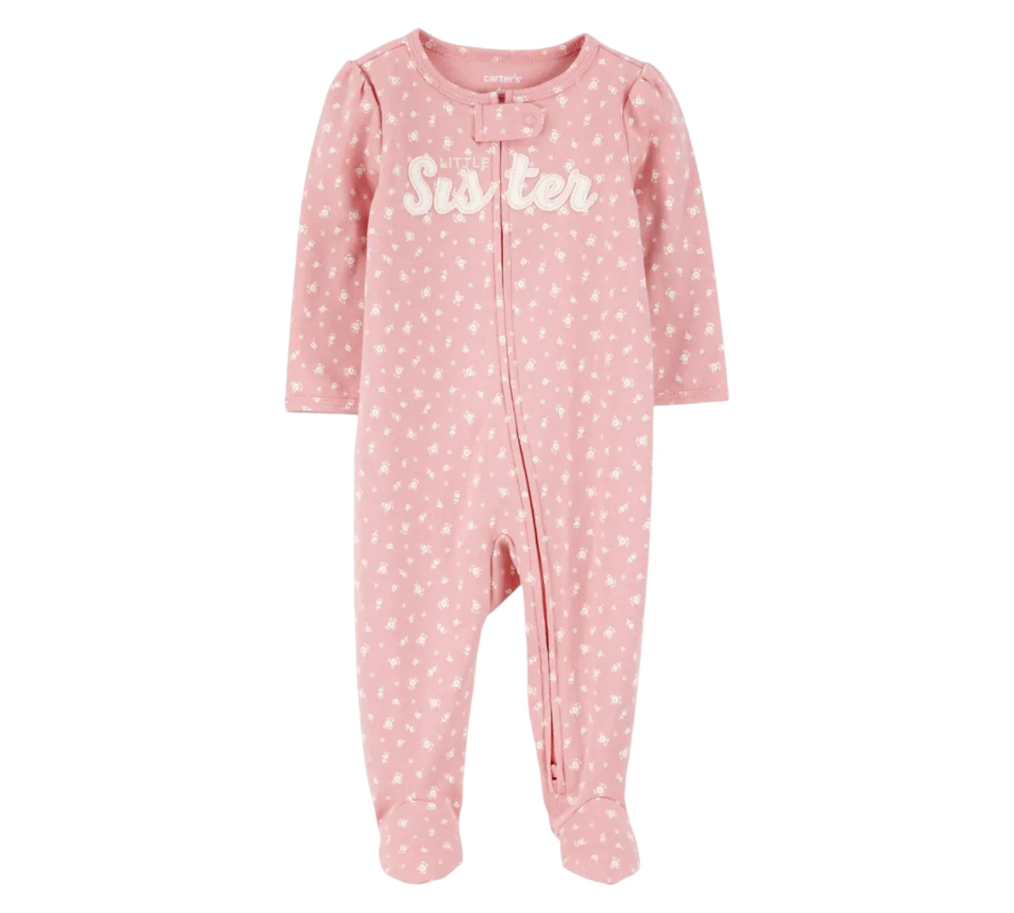 Mameluco RN 1S947210 Flores Rosa Carter's