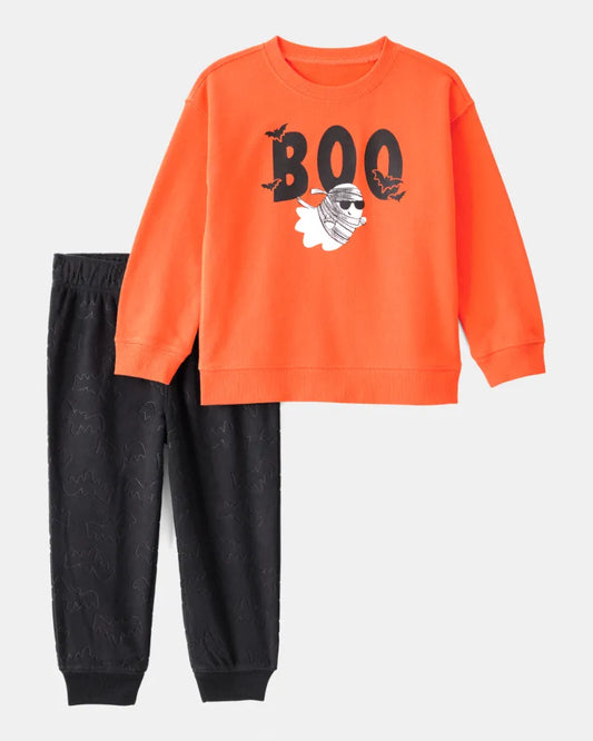 Set 2P 3T 2T280310 Carters Fantasma Halloween