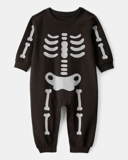 Jumpsuit 6M 1T248710 Carters Esqueleto/Negro