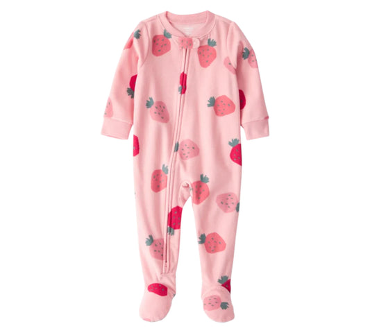 Mameluco 12M 1T275610 Fresas Rosa Carter's