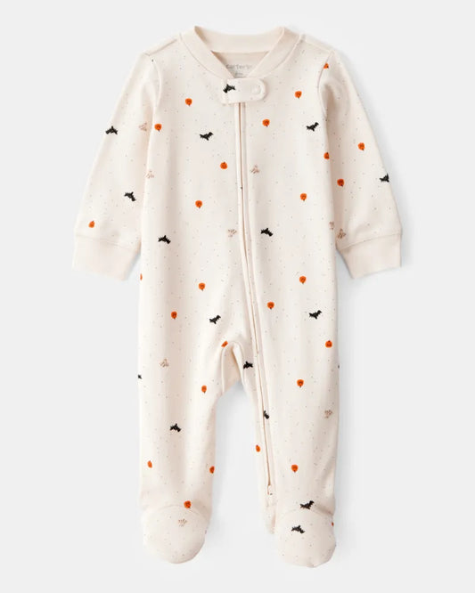 Mameluco 6M 1T248610 Carters Halloween/Beige