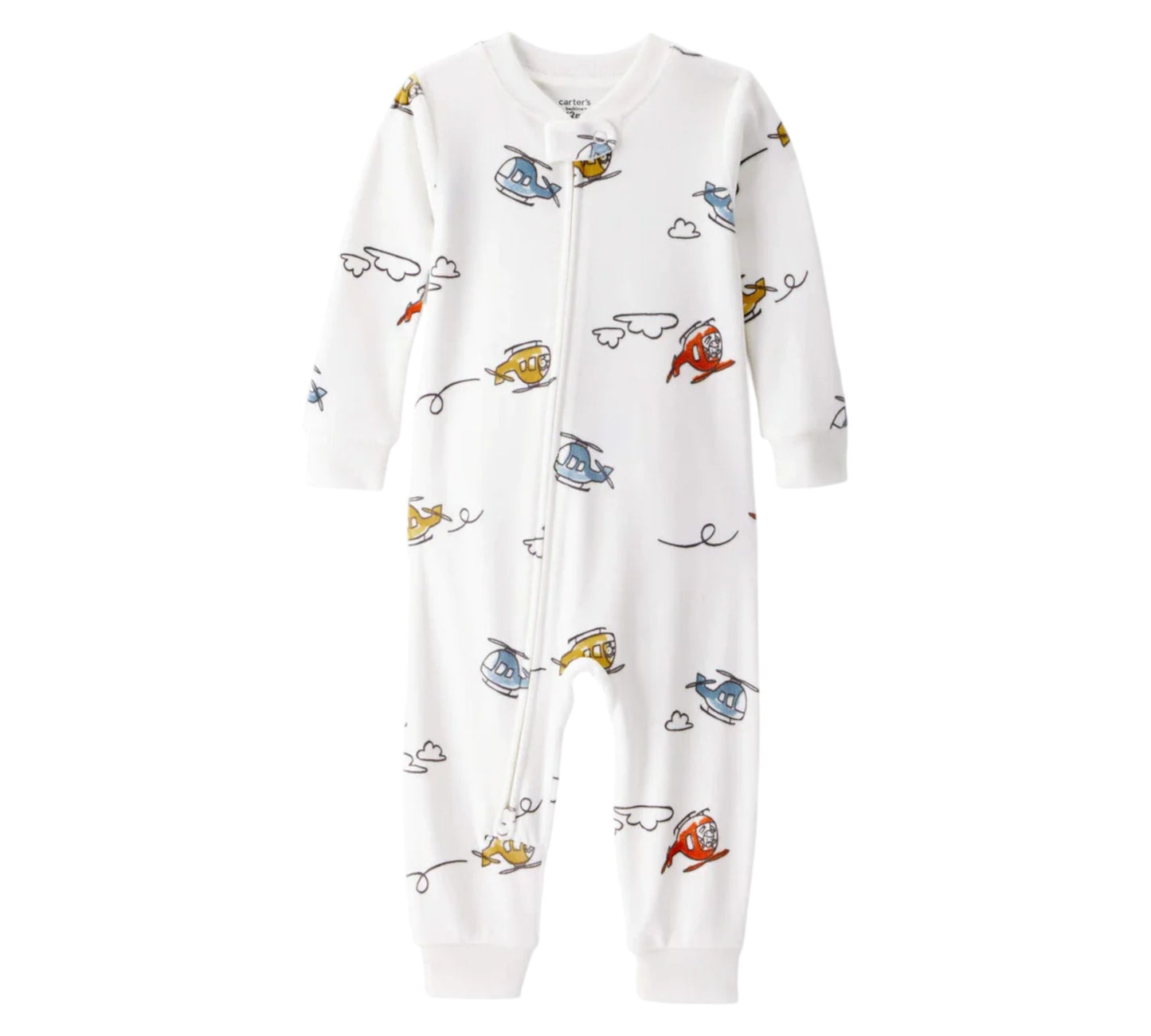 Mameluco 12M 1T546810 Carter's Helicopteros/Blanco