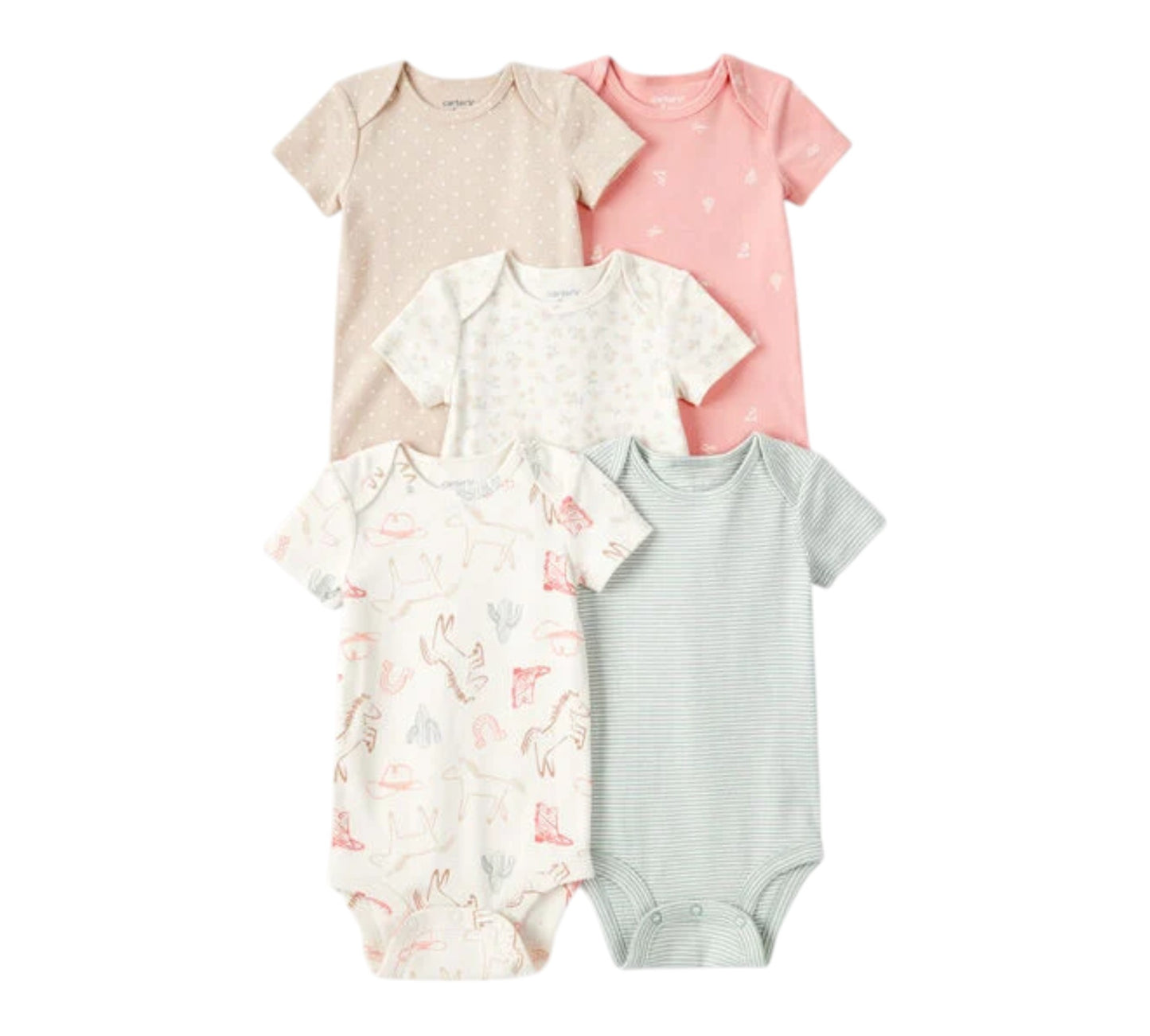 Pañaleros 24M 1T548410 Carter's Vaquero Rosa