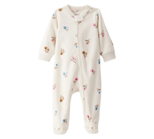 Mameluco RN 1T611010 Flores Beige Carter's