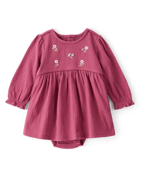 Vestido RN 1T782710 Carters Flores/Tinto