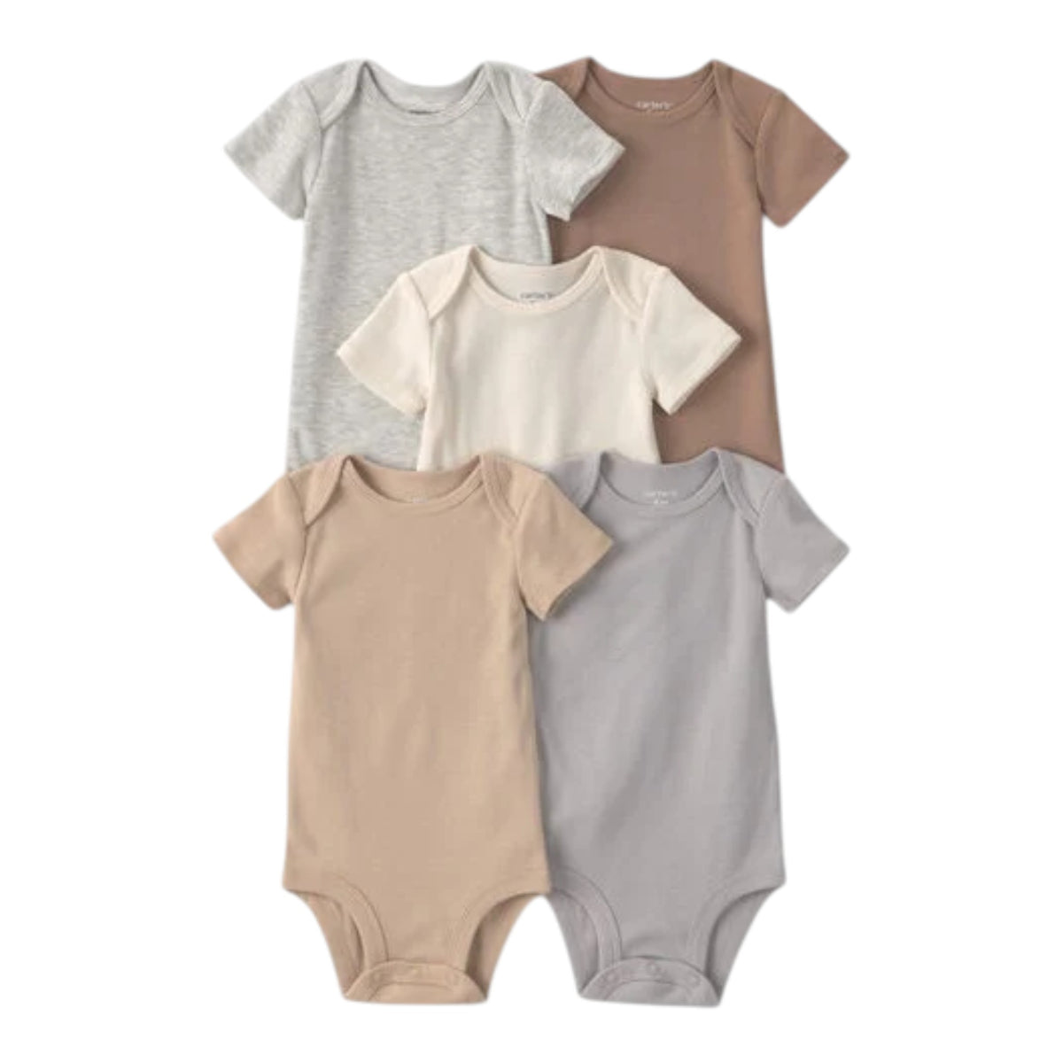 Pañaleros 5P Niño 1V243210 Carters Colores Neutros