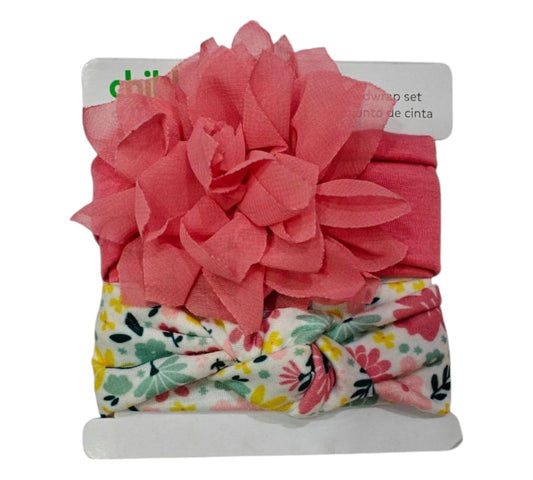 Banditas 2P CM00691 Coral Flores  Carter's