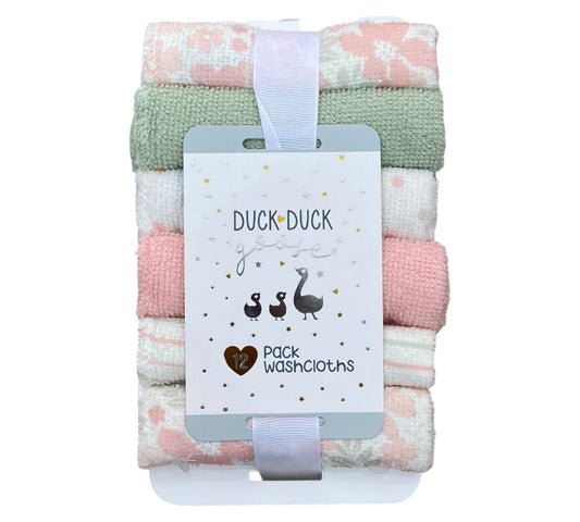 Toallitas 12P D05140 Duck Duck Flores Verde