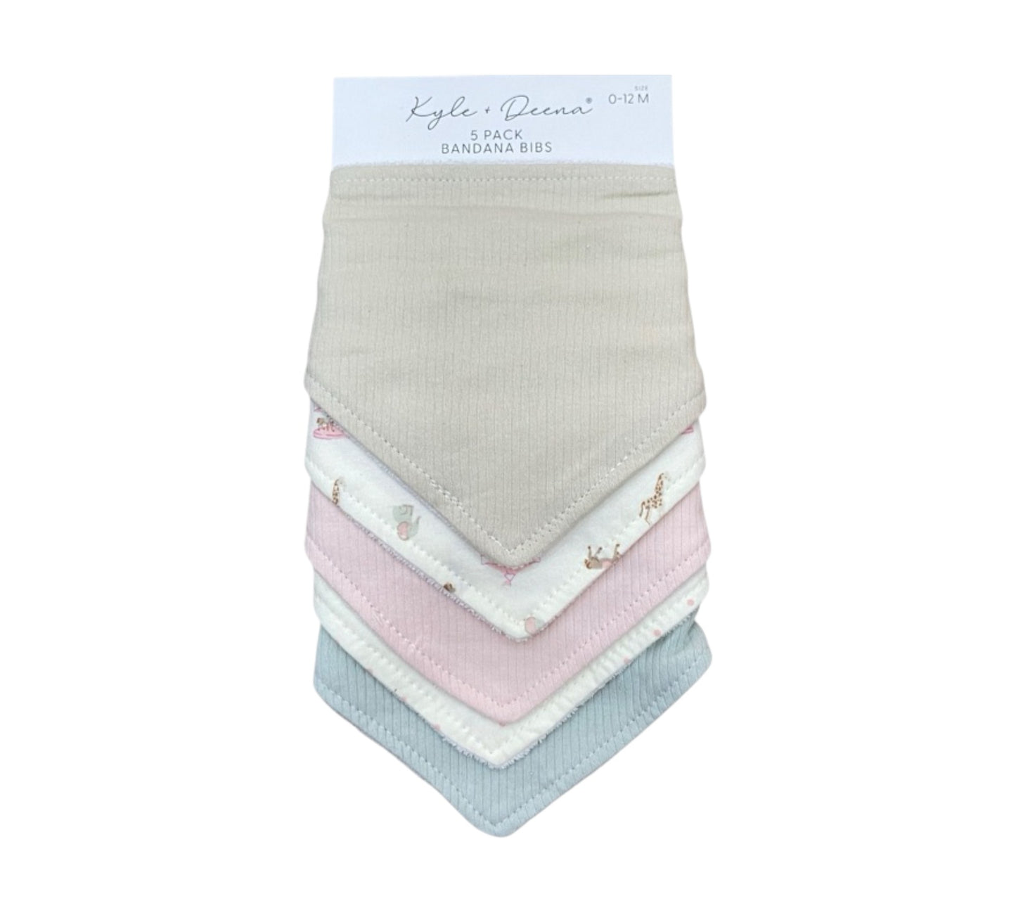 Baberos Bandanas 5P 0-12M EK100030 Carrusel Kyle+deena