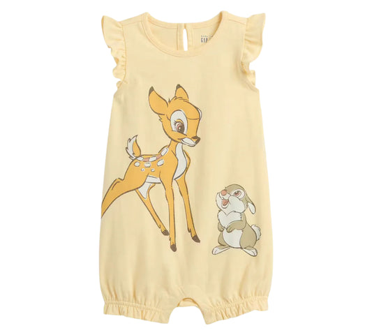 Romper 3/6M 743470 Baby Gap Bambi/Amarillo