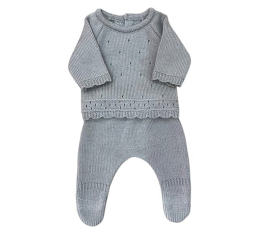 Set Tejido 2P 0/3 Gris