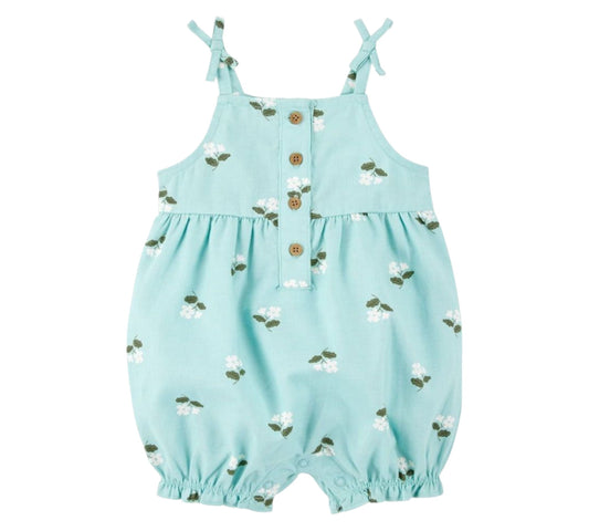 Romper 3M 1S920710 Carter’s Menta Flores