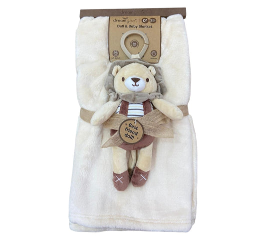 Cobija 2P Niño Dream Gro - Leon Beige 0+ - Style DB131-TP