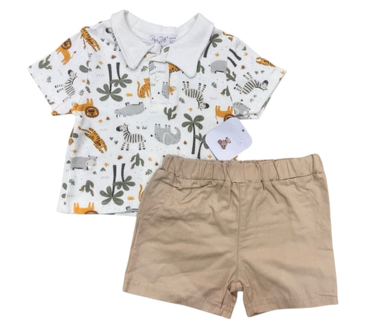 Set 2P 12M R040E404 Rene Rofe Animalitos