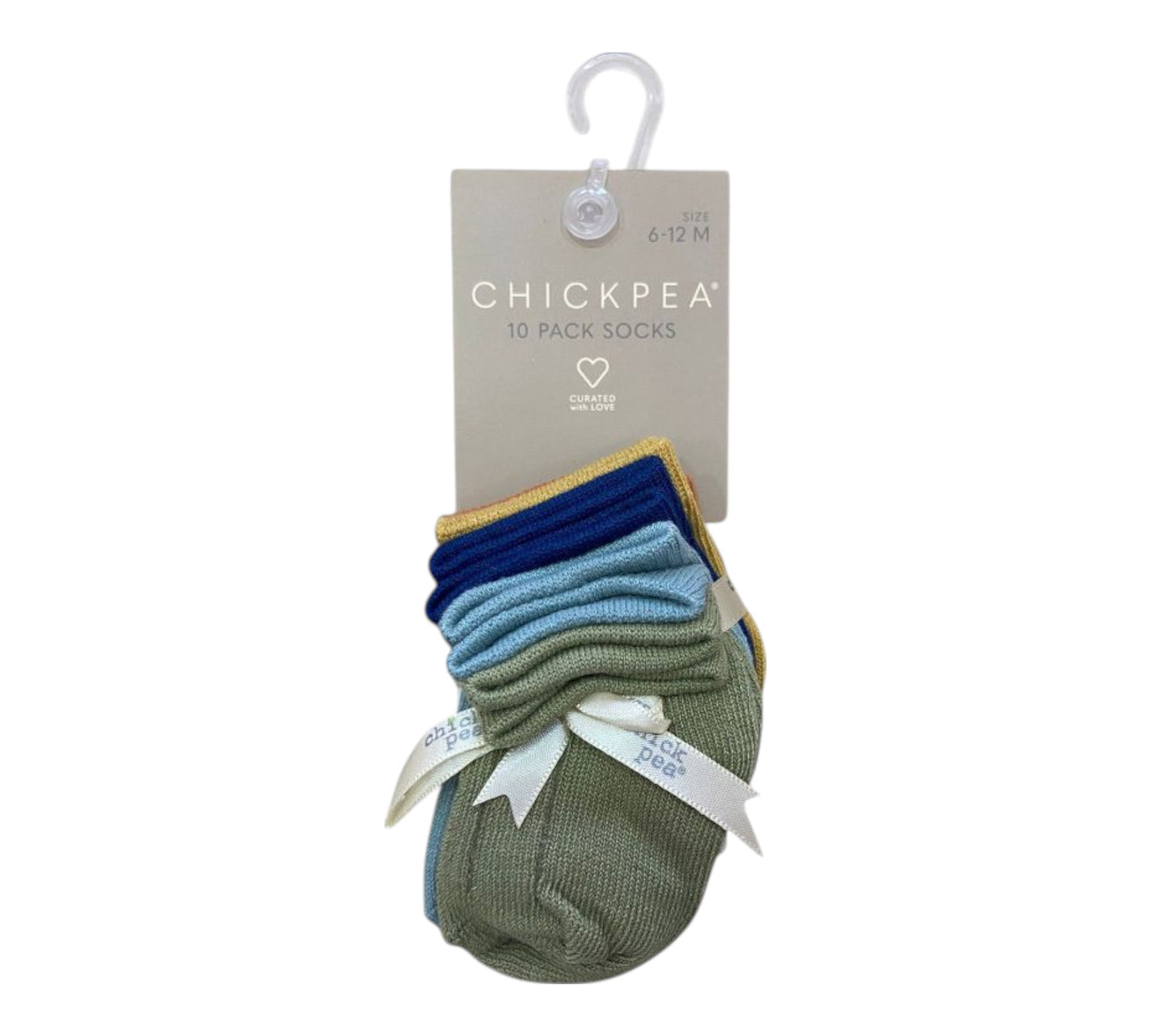Calcetines 10P SE2000002 Verde Chickpea