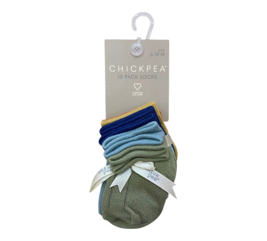 Calcetines 10P SE2000002 Verde Chickpea