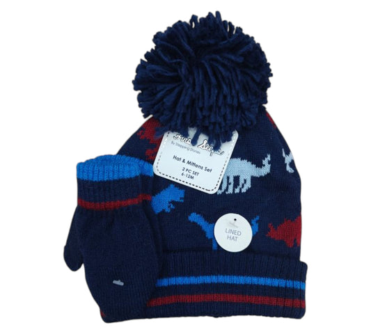 Gorro 6/12M TBE33304-I Azul First Steps Dinos