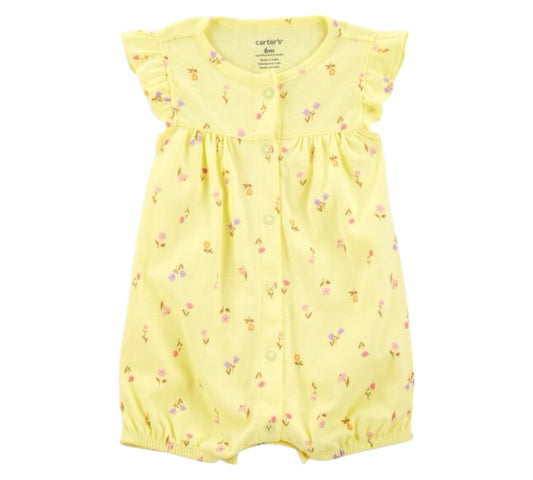 Romper 24M 1S489310 Amarillo Flores Carter’s