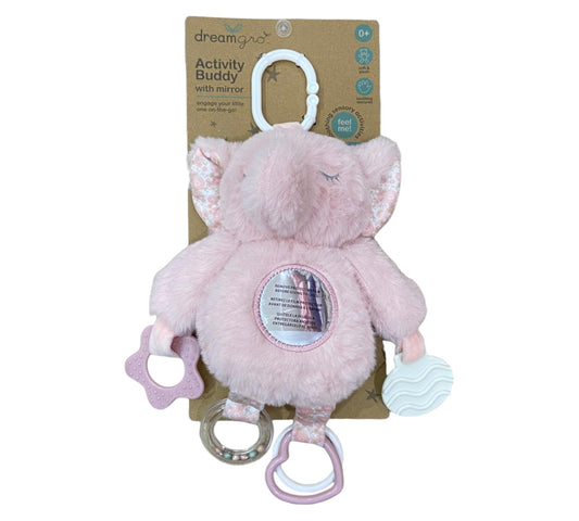 Juguete Mordedera Niña Dream Gro - Elefante Rosa 0+ - Style DF181-PK