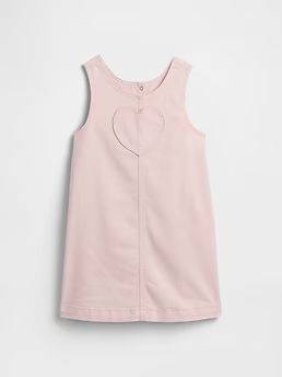 Vestido 6/12M 769370 Gap Demin Corazón Rosa