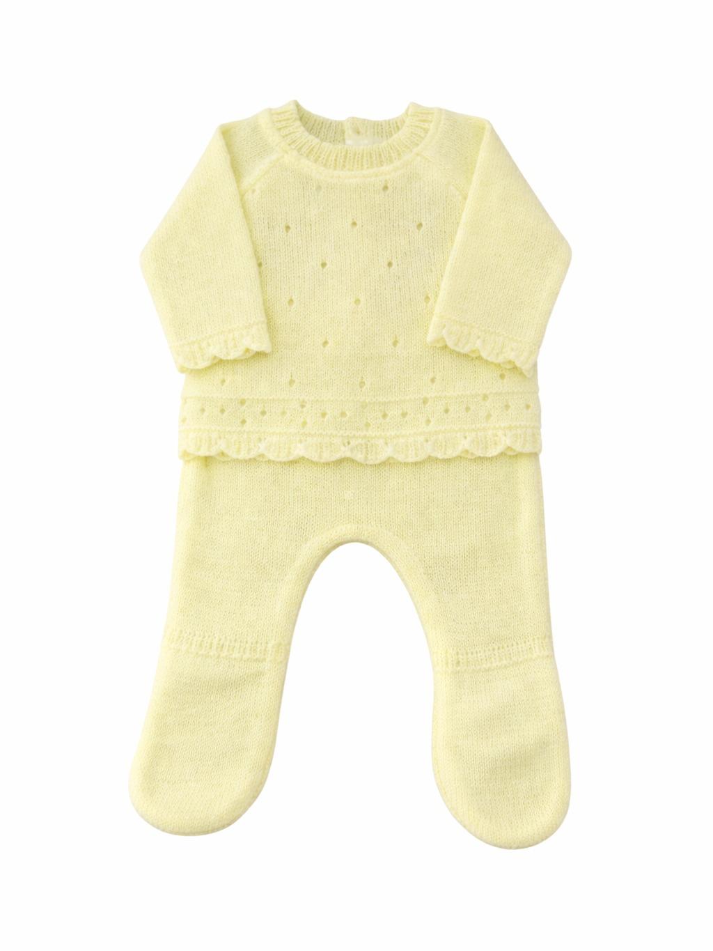 Set Tejido 2P Niño Niña Varios Colores Pasteles