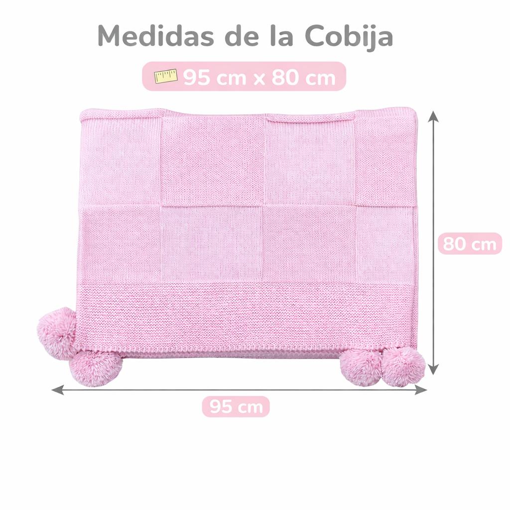 Cobija Tejida Varios Colores Pasteles
