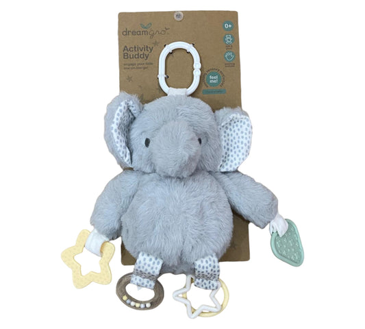 Juguete Mordedera Dream Gro - Elefante Gris 0+ - Style DF148-GY