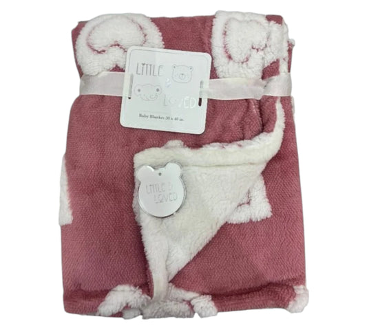 Cobija Little Loved D05434 Rosa Fuerte