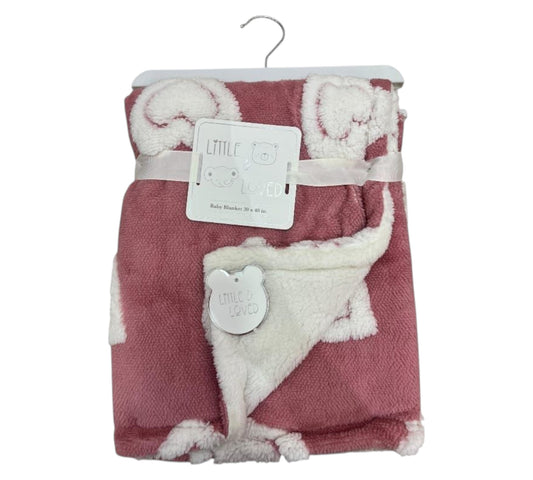 Cobija Little Loved D05434 Rosa Fuerte