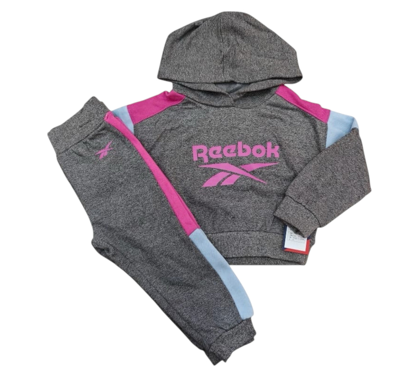 Set 2P 4T B4854RG2AU Reebok Gris