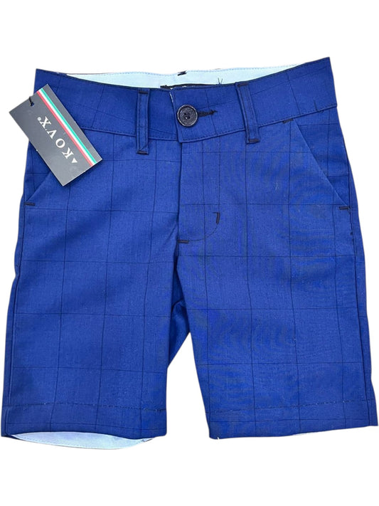 Short 4T KOVX Azul Marino/Cuadros