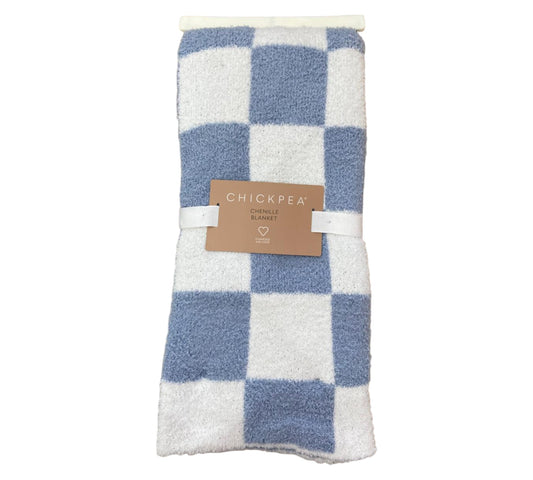 Cobija Niño Chick Pea - Cuadros Azul Bco - Style BE20539476