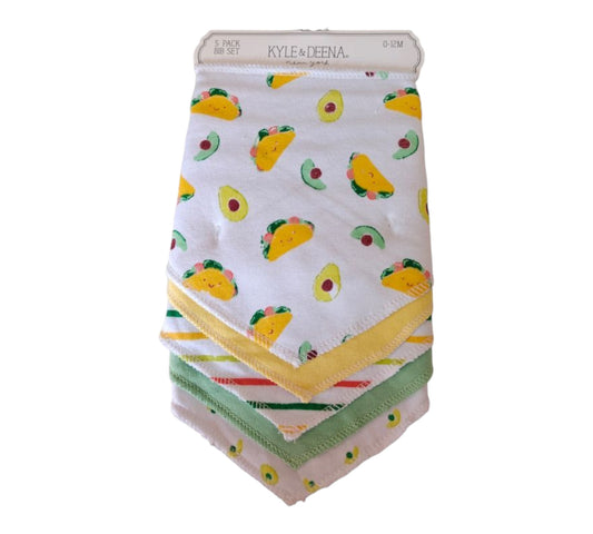 Baberos Bandanas 5P 0-12M EK00231522 Taco Kyle & Deena