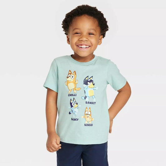 Playera 5T SP234081EY Bluey/Aqua