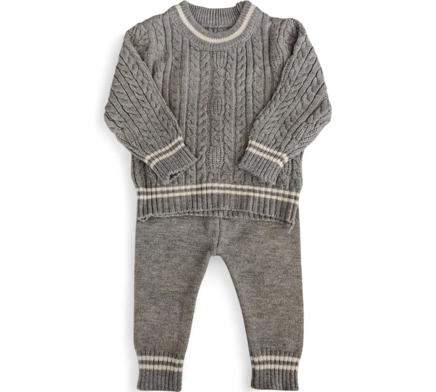 Set 2P 12M F2001 Gris Tejido