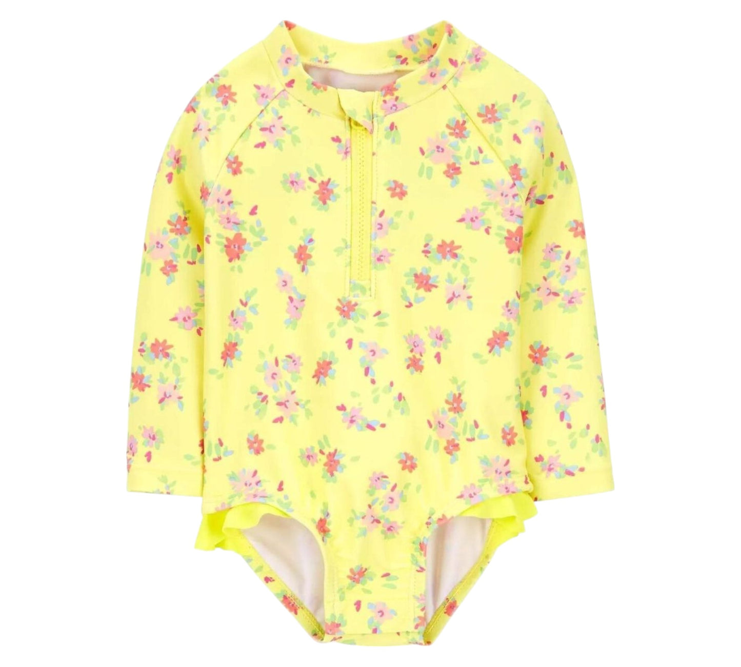 Traje De Baño 12M 1Q504010 Amarillo Flores Oshkosh
