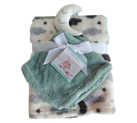 Cobija con Manta de Apego Luna Verde 2P BB005221408 Luna Verde Baby Gear