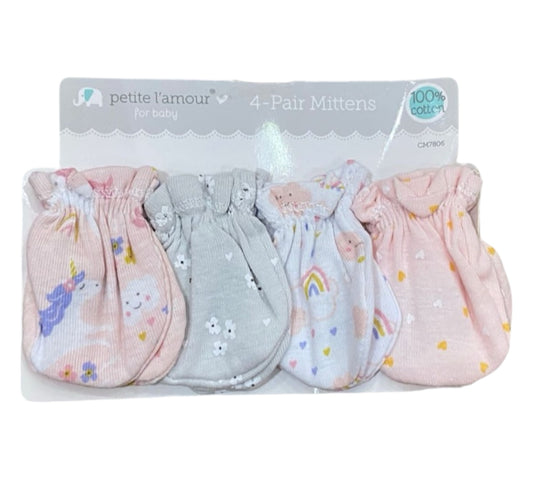 Guantes 4P CM7890 Petite L’amour Arcoíris/Rosa
