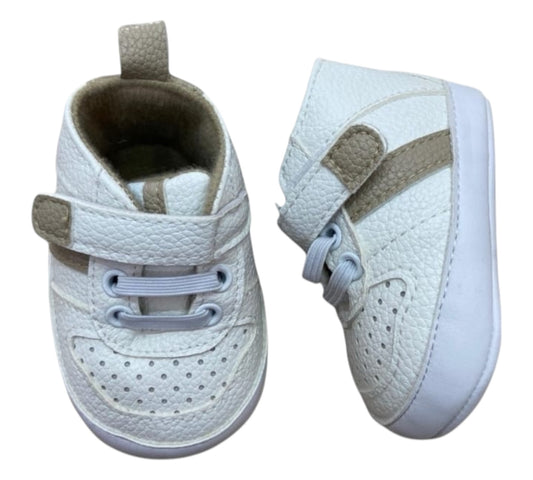 Tenis 3-6M TBPS36207 First Steps Blanco-Beige