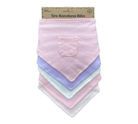 Baberos Bandanas 5P DC134PK dreamgro Rosas Morado
