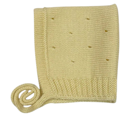 Gorro Tejido Amarillo