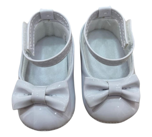 Zapatos 3/6M SGD31912 Steping Stones Moño Blanco