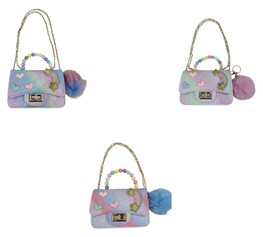 Bolsita CrosBody Niña Arcoiris
