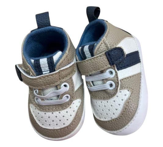 Tenis 3-6M TBPS36210 First Steps Beige-Marino