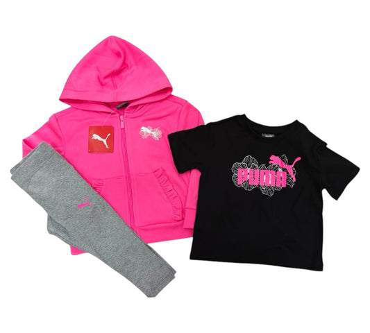 Set 3P 3T PFA24-11421 Rosa,Negro Puma
