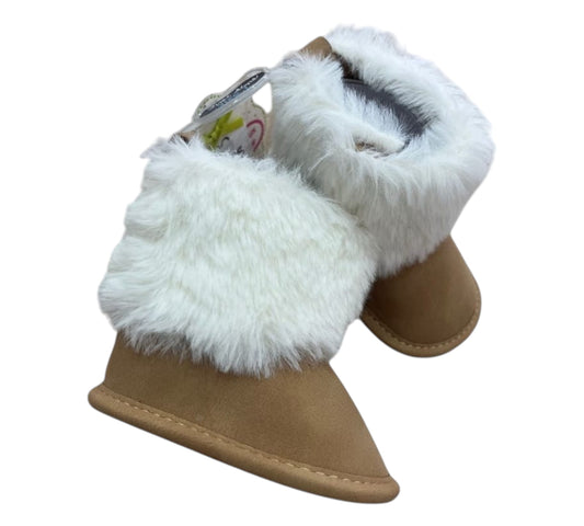 Botita First Steps 6-9M TBB26077-I Camel/Blanco