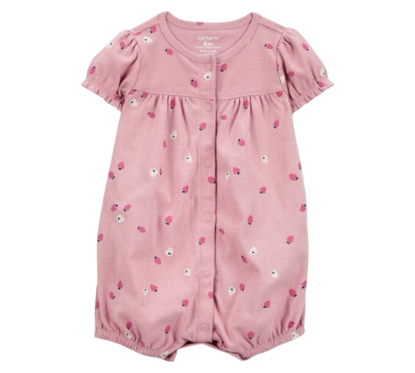 Romper 09M 1R987010 Carter's Rosa Fresas