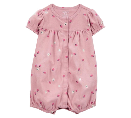 Romper 09M 1R987010 Carter's Rosa Fresas