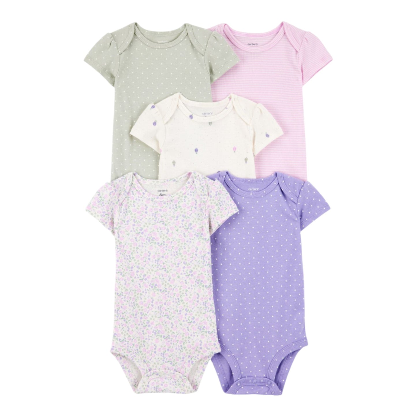 Pañaleros Niña 1T009710 Carter's Flores Morado
