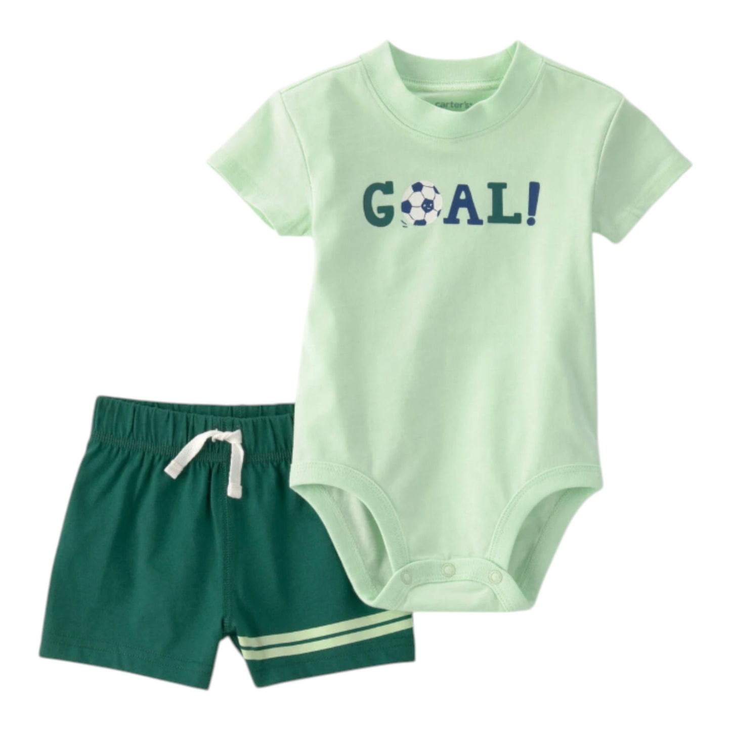 Set 2P Niño 1U564710 Carters Verde Goal
